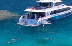 Adult $202 Child 4-14 years $101 Great Barrier Reef Adventure Escape into a world of surprises as you cruise to Great Adventures floating activity platform, the perfect base for swimmers and