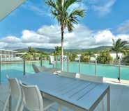 Distances: Beach 500m, Town centre 5.4km. 9-13 The Esplanade, Port Douglas MAP PAGE 49 REF. 26 A boutique hotel offering spacious suites with ocean views and balconies.