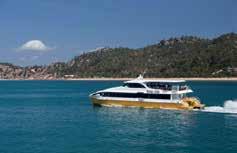 Townsville & Magnetic Island TOWNSVILLE SIGHTSEEING & ACCOMMODATION Magnetic Island Transfers Cruise to Magnetic Island in air-conditioned comfort with SeaLink Queensland on board a high speed