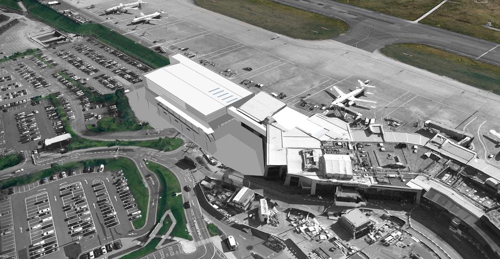 Leeds Bradford Airport: Terminal Extension We very much welcome these plans for a terminal extension and improved facilities at Leeds Bradford Airport, and we look