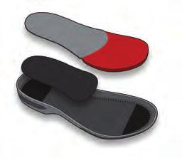 Forefoot Inserts Our forefoot inserts have been designed as the perfect solution for fitting 3/4