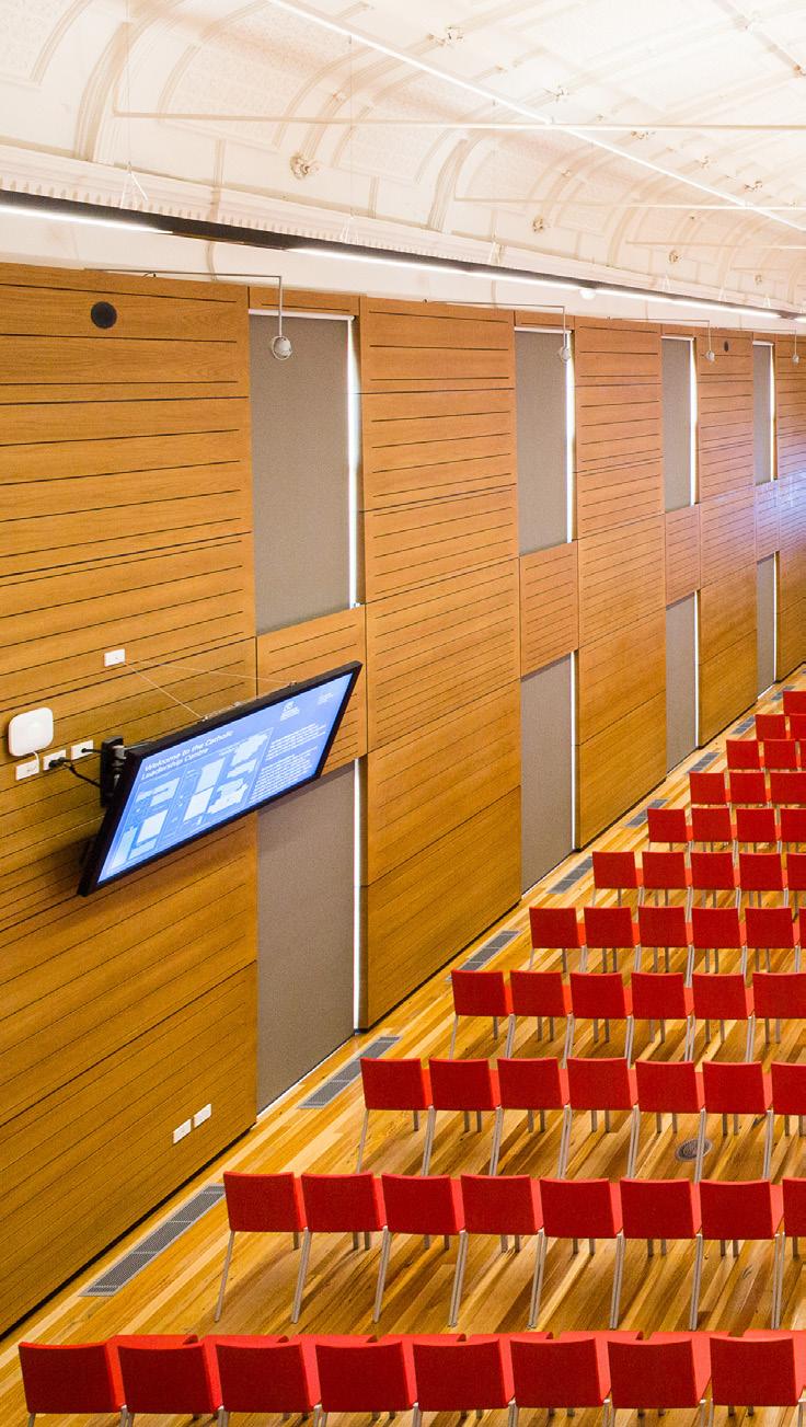 Every space inspires. The result of a recent award-winning renovation, the purpose-built facilities at the Catholic Leadership Centre offer the latest conferencing technology.