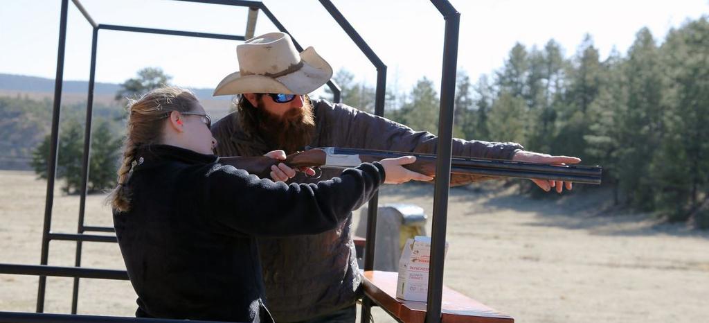 Guests can sign up to visit one of our ranges on the Ranch schedule, or book a private guide to have the range all to yourself.
