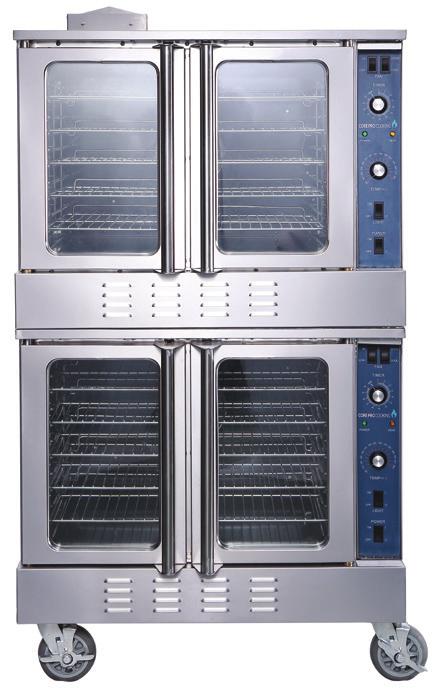 The focus is on commercial cooking appliances that require