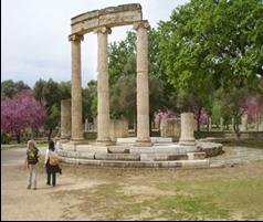 we will have a guided tour to the place where the Olympic Games originated. There, you will step in the ancient Olympic Stadium putting yourselves in the position of the athletes of the ancient times.