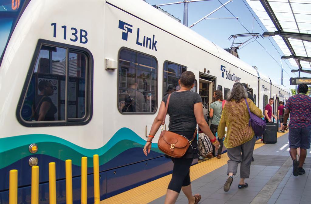 Construction is underway to extend service to Northgate in 2021, to Bellevue and east King County in 2023. By, service will futher extend to, Lynnwood and downtown Redmond.