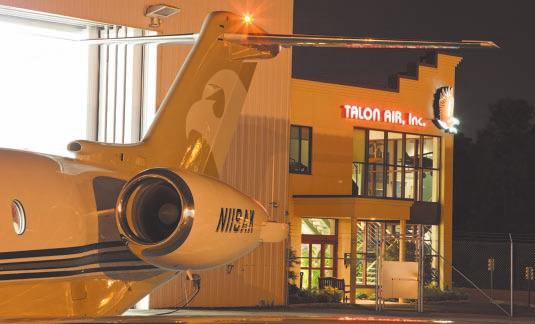 MANAGEMENT Talon Air offers turnkey management programs for both your Part 135 and Part 91 needs, including state-of-the-art hangar facilities and extremely favorable vendor rates for fuel, Fixed