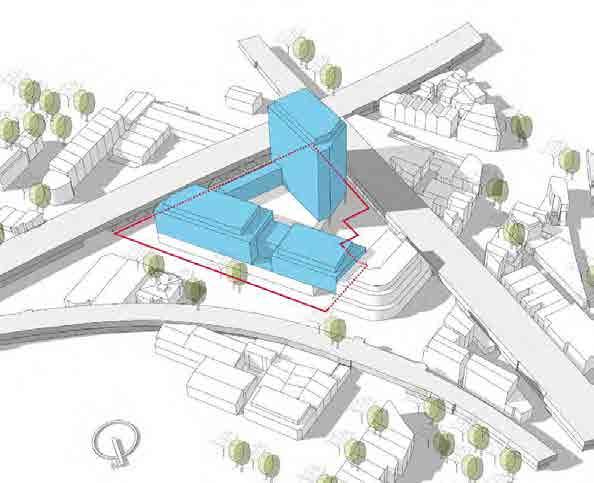 THE PROPOSALS The revised plans propose an improved mixed-use development compared the the existing approved scheme.