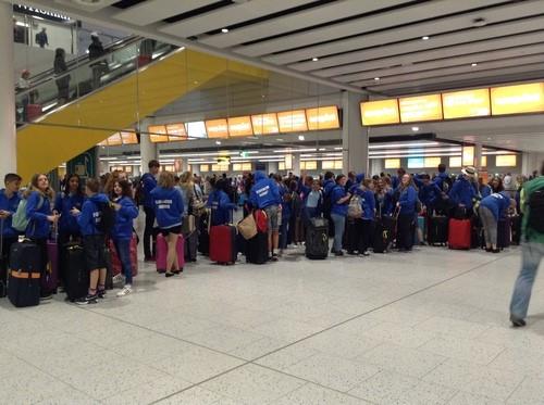 Italy 2017 Day 1 After an incredibly early start we arrived at Gatwick and were too early to check in even for Easyjet.