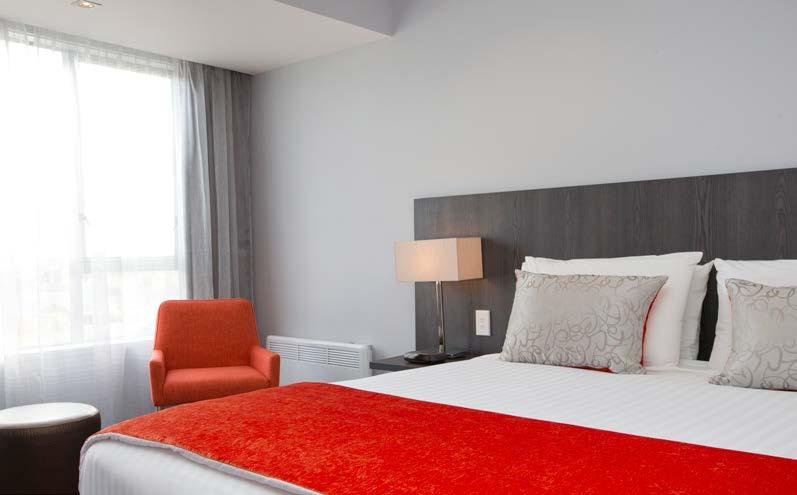 Accommodation The hotel boasts 76 newly renovated rooms consisting of 69 superior rooms and 7 junior suites offering extensive views over the city.