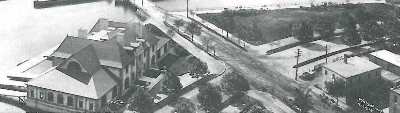 Aerial View of Soldiers Field Road.