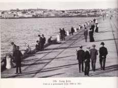 Figure 1 - Long Jetty 1896 In 1905, in London, women were still being jailed as suffragettes. In 1900 the Girls school was built. It became the Princess May School in 1901.