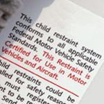 1 in the case of an infant restraint system. Figure 1 National Safety Mark Note: XXXX is replaced with the appropriate standard reference, either 213 or 213.1, as applicable.