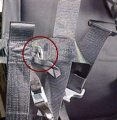 How to fix to the harness : If your harness has an appropriate loop, insert an elliptical