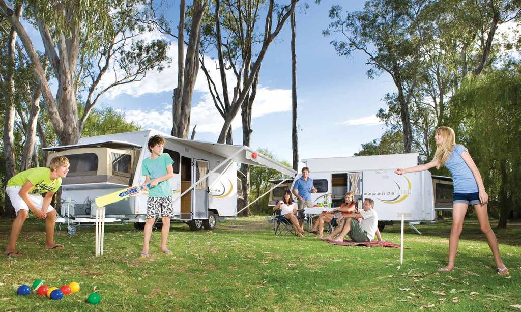 EXPAND YOUR HORIZONS Jayco s Expanda Caravans & Pop Tops give you the opportunity to think outside the square go that extra mile so to speak.
