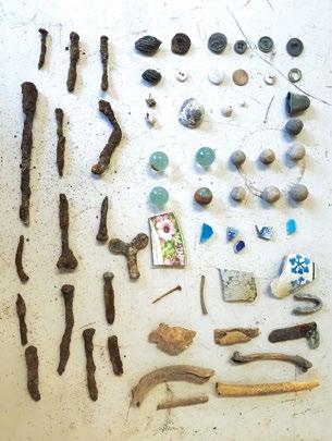 These artefacts help to tell the story of the Waterloo of the past and support what we know about the early history of the area. Some of these artefacts found are shown on page 23.