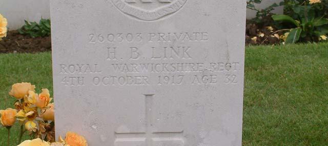 Died Thursday 4 th October 1917 aged 23 years. Born Bethersden. Enlisted Tenterden.