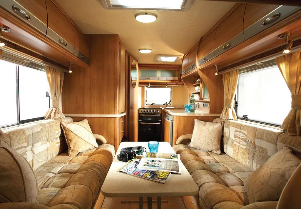 Three models, including the new Startrail with a fixed rear bed, all benefit from an