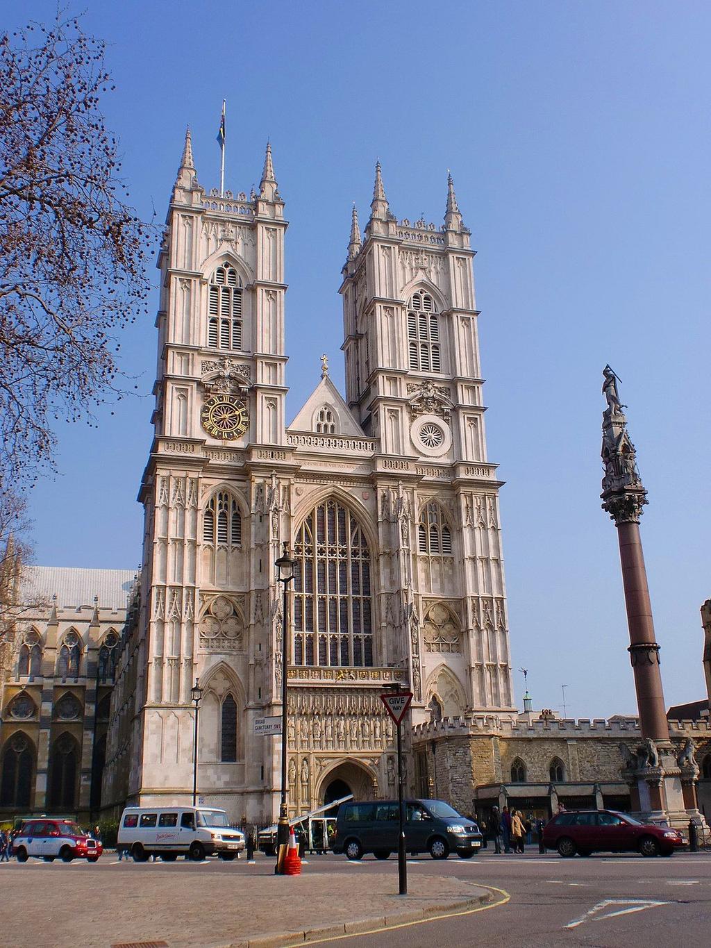 Westminster Abbey Westminster Abbey is a large,mainly Gothic abbey church in the City of Westminster, London, England.