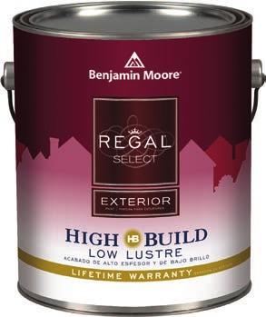 Exterior Finishes High-build formula for superior coverage and durability. Excellent flow and leveling for easy application.