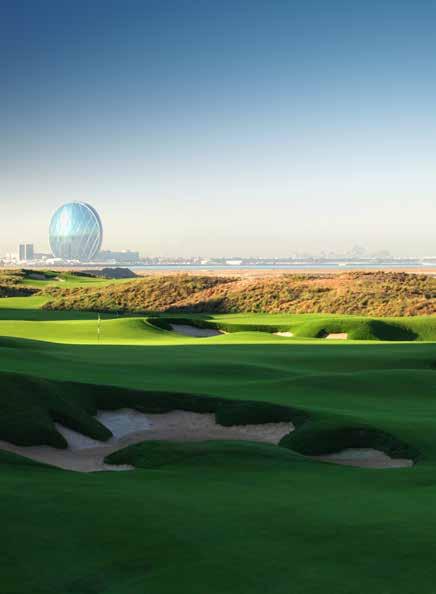 ITINERARY 2 PAR AND SPA Yas Links Abu Dhabi With three championship-ready courses within a 25 kilometre radius and six clubs within a 90-minute drive, Abu Dhabi has a wealth of golf offerings.