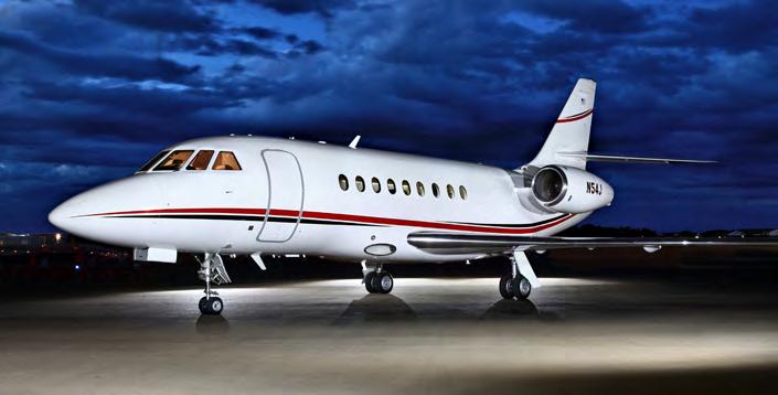 A I R C R A F T S P E C I F I C A T I O N S ~ About The Aircraft ~ General Aviation Services is pleased to bring this one owner Dassault Falcon 2000 Serial Number 0141 to the market.