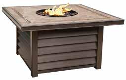 Item No Description Burner Cover Media Width Height Weight Retail 355015 Amherst Fire Table Aged Wood Optional Red Lava