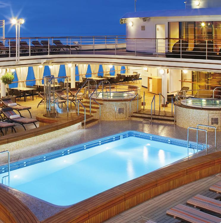FEATURED 2015 VOYAGES DATE DAYS VOYAGE SHIP FROM / TO CREDIT FROM (PP)* AFRICA & CARIBBEAN Apr 05 26 4508 Silver Whisper Capetown (overnight), Ft. Lauderdale $9.
