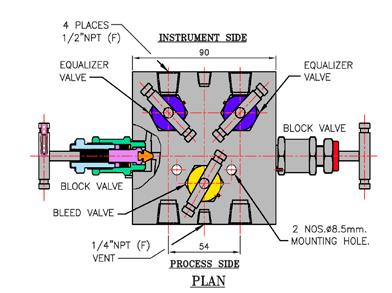 This valve consists of 1/2 NPT Female
