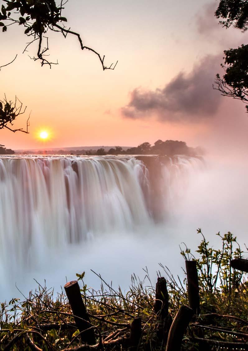 VICTORIA FALLS ZIMBABWE From R4 495 pps* Valid for travel until 30 June 2017 Return flights to Livingstone from JNB incl.