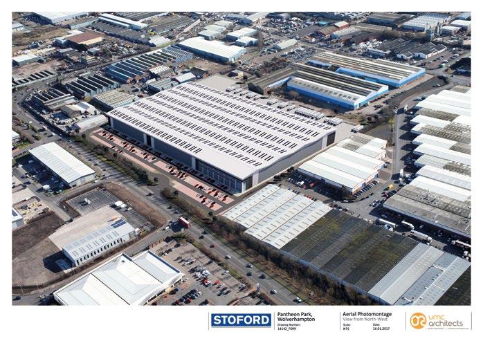 SCHEDULE OF ACCOMMODATION Wednesfield Way OPTION 1 - SINGLE UNIT DETAILED PLANNING CONSENT GRANTED Unit 1 383,500 sq ft 35,628 sq m Office 20,000 sq ft 1,858 sq m Hub office 7,000 sq ft 650 sq m
