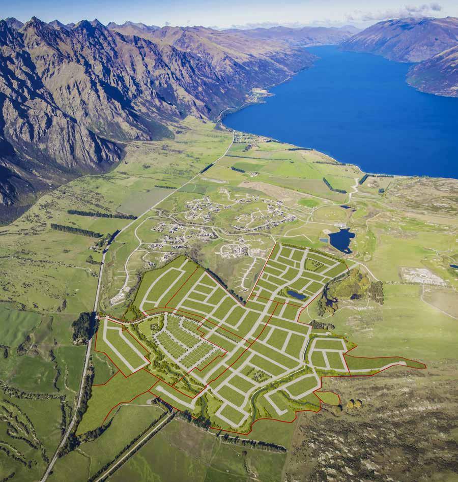 QUEENSTOWN S MOST REMARKABLE VIEWS AT YOUR DOORSTEP Hanley s Farm boasts an enviable location next to Lake Wakatipu along a 3-kilometre stretch of lakefront land.