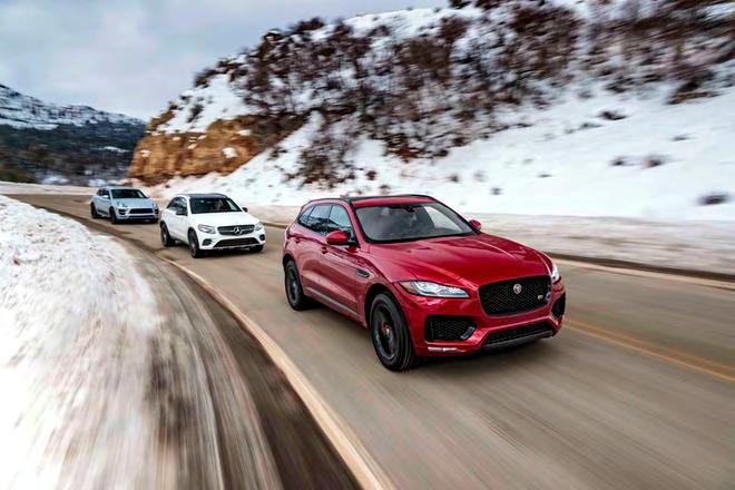 Saddle that with its exceptional snow performance and spacious cabin, and the Jaguar just edges out the Mercedes for the win.
