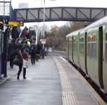 Filton Abbey Wood is a key commuting station with a 20% increase in passengers in 2011 The continual growth in the use of the local rail network around Bristol means that many of the local services