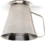 49 Stainless Steel Graduated Jugs 18/10 stainless steel Graduated in litres and pints 20 c 300 c