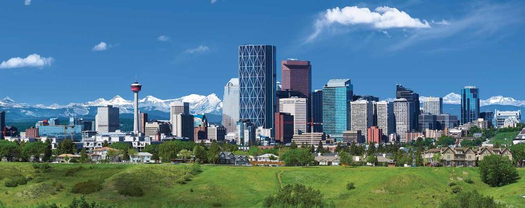 2 Tourism Calgary our ambition and our focus Calgary continues to grow quickly and is one of the pre-eminent urban centres in Canada.