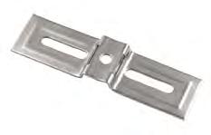 Description Quantity Lbs Kg D51089 Mounting Plate, Aluminum, 1-1/2" (3.81 mm) x 4-3/4" 25/box 15.0 6.8 (120.7mm) with a 2" long 5/8" plated bolt.
