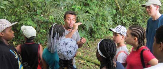 Our talented and enthusiastic biologist/naturalist guides will engage students in active, hands-on learning