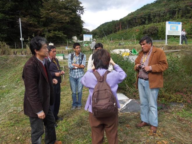 On 19 October, at Tohoku University s Kawatabi Seminar Center, we held a field excursion to a full scale experimental constructed wetlands (CWs) to understand comprehensive water management.
