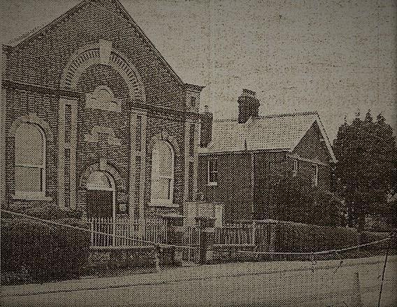 10) WOODFALLS METHODIST CHURCH Built in 1874 by Charles Mitchell (see date on building).