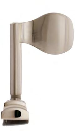 Lever on Plate Handles Darcel THE ART OF STYLE ARDECHE ARDECHE HANDLE WITH LATCH BACKPLATE Finish: Satin Nickel / Polished Nickel Barcode: 5060021370402 Plate Height: 190mm Plate Width: 50mm Handle