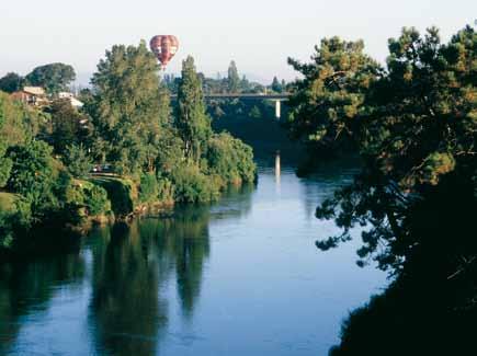 The Waikato River The Waikato is the longest river in New Zealand, running 425 kilometres from the eastern slopes of Mt Ruapehu, joining the Tongariro River system and emptying into Lake Taupo.