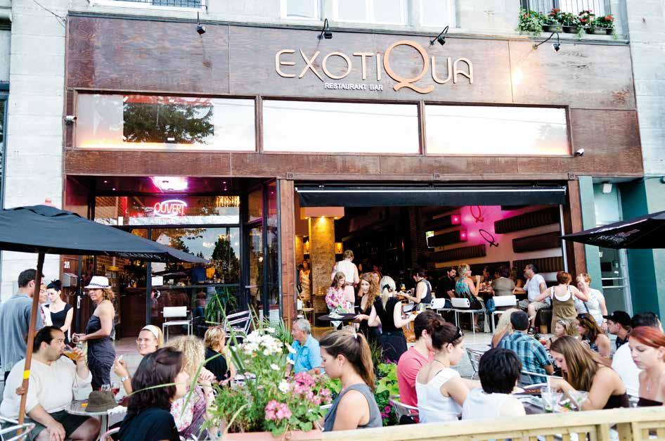 gourmet GREAT DINING IN THE centre of town More than 10 unique and original restaurants to discover Summer patios