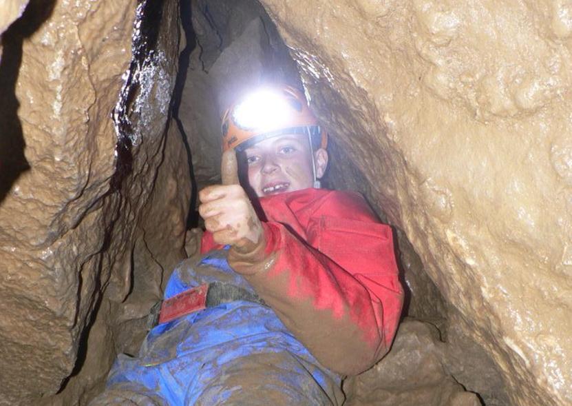 Making use of the wonderful array of caves and mines on our doorstep, the Derbyshire Scout