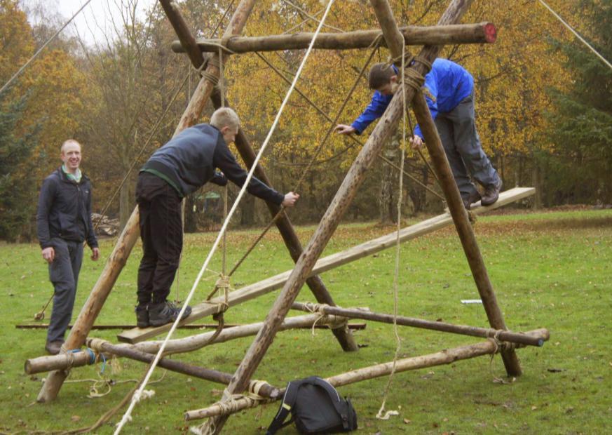 The Pioneering SASU offer Scout Groups the opportunity to try large scale pioneering projects.