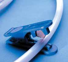 Temperature range -200 to + 260 ºC in unloaded state Colour As standard the RX Eriflon PTFE spaghetti tubing is supplied in the natural milk-white colour.