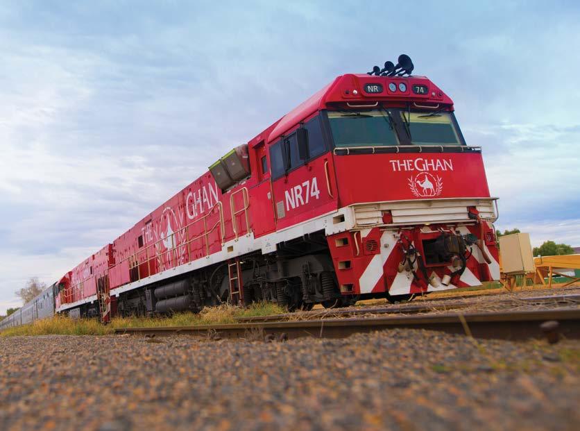 Prepare for a holiday of unimaginable proportions aboard the legendary Ghan. Uncover the extraordinary aboard The Ghan The Ghan has been traversing the heart of Australia for more than eighty years.