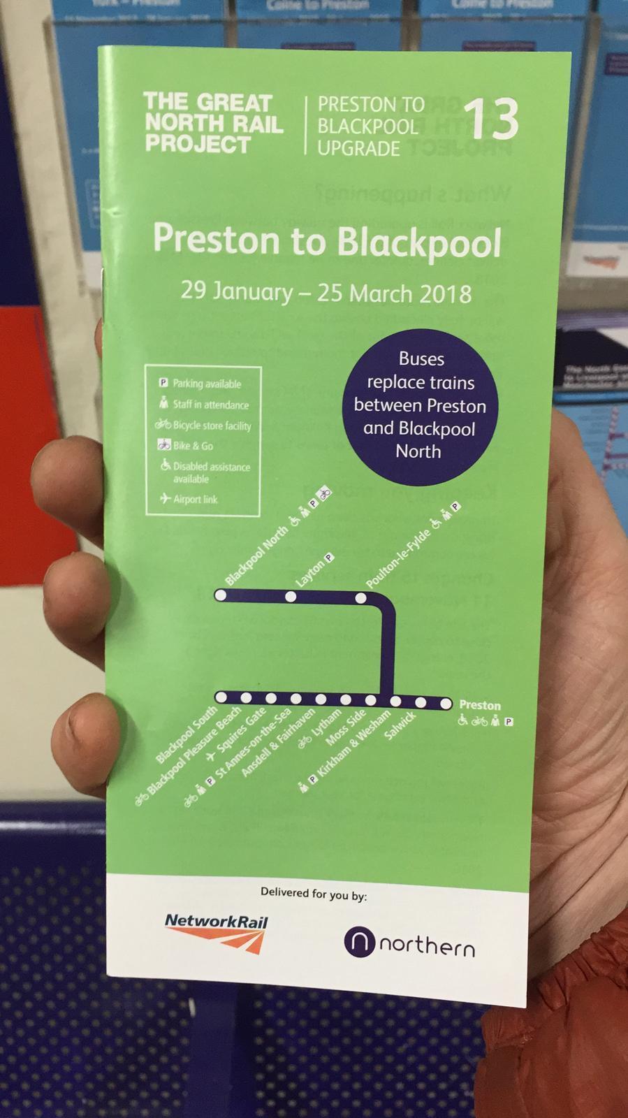 Photo: New timetables are now available at all relevant stations. We are urging passengers to check before they travel at nationalrail.co.