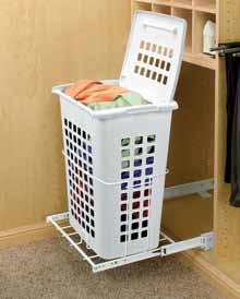 70 CONTAINS: (1) Polymer hamper/utility basket with frame,