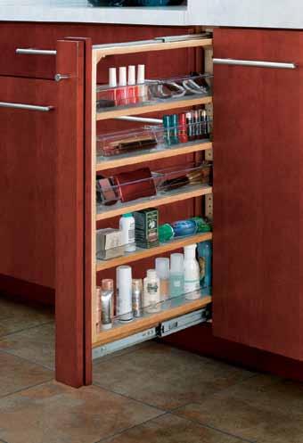 5CLR SERIES CHROME LINEN RACK Create instant storage space for hand towels, hair care products and more with Rev-A-Shelf's 5CLR Linen and Grooming Rack.